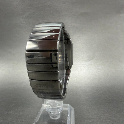 Rado Diastar Jubile Watch Men 29mm Silver Dial Ceramic Date Rectangle NewBattery7