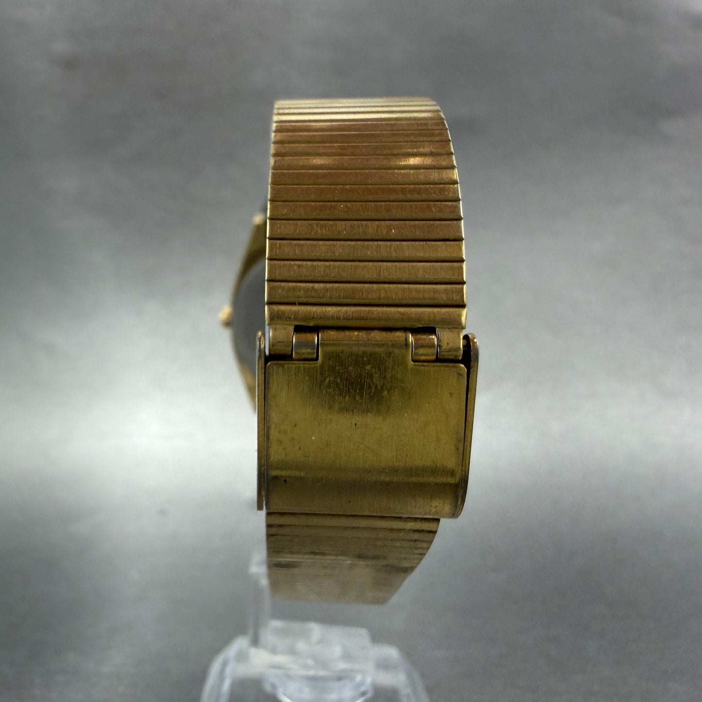 Seiko Watch Unisex 30mm Silver Dial Gold Tone Oval 3421-5269 New Battery Vintage7