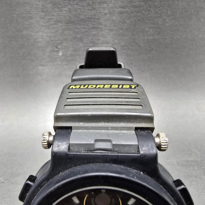 Casio G-Shock Mudman AW-570 Watch Men 44mm Black Green Alarm Chronograph PARTS5