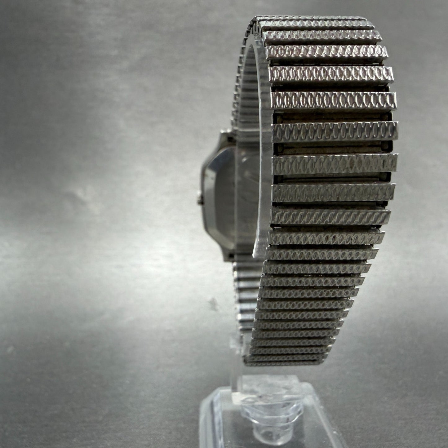Seiko Lord Quartz Watch Men 34mm Silver Dial Silver Tone Daydate 7143-5000 PARTS8