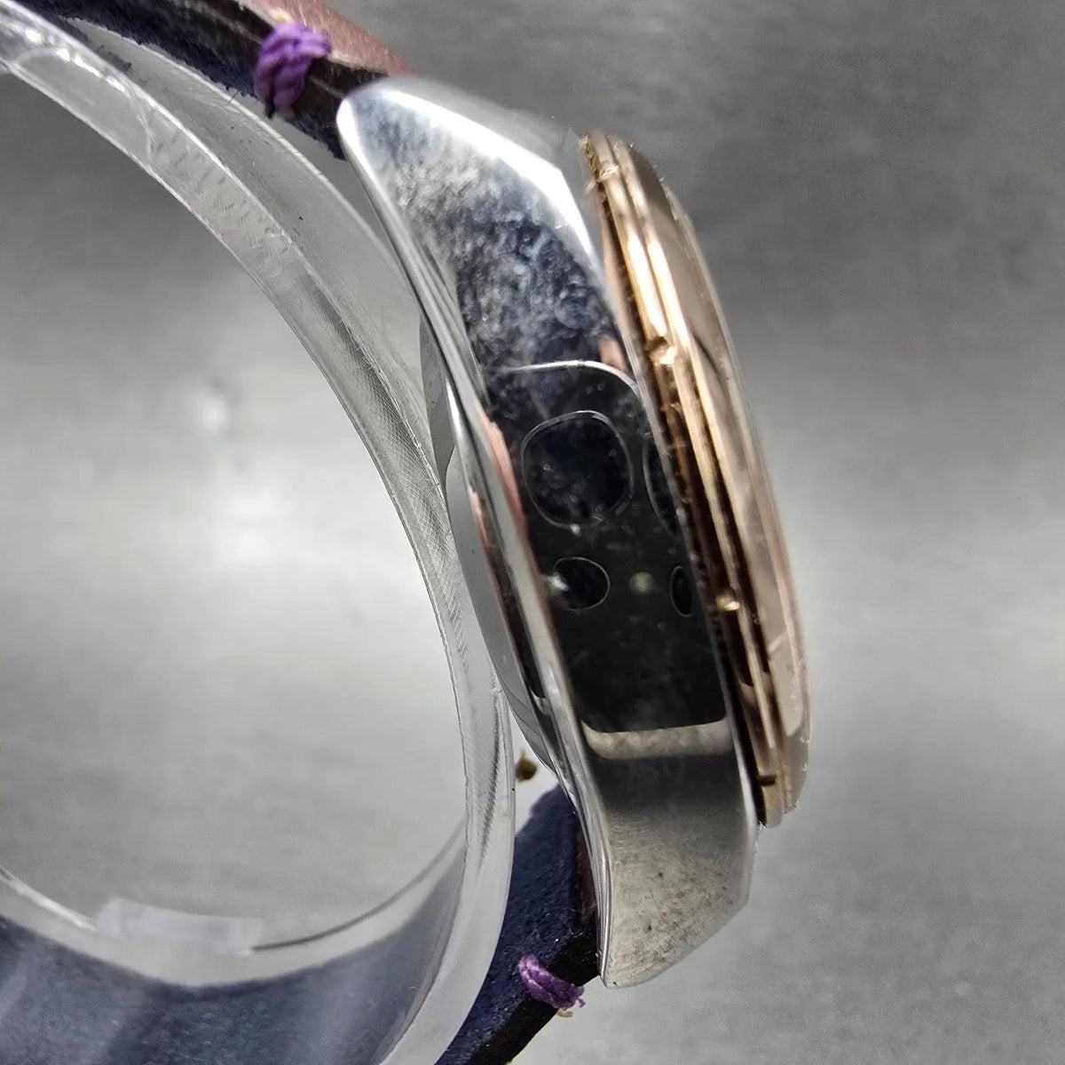Paul Smith Watch Women 31mm Rose Dial Two Tone Atomic Round PARTS H336-S0846444