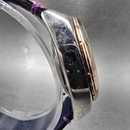 Paul Smith Watch Women 31mm Rose Dial Two Tone Atomic Round PARTS H336-S0846444