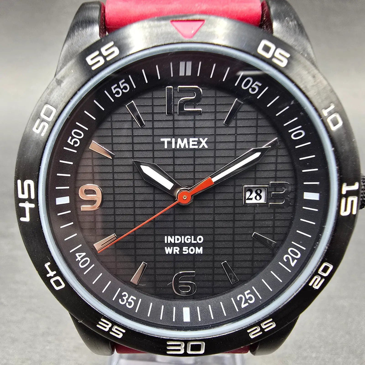 Timex Fairlawn Avenue Watch Men 42mm Black Dial Black Date T2N694 New Battery0