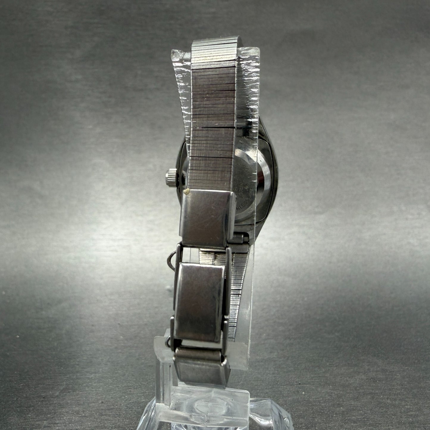 Seiko Automatic Watch Women 25mm Blue Dial Silver Tone Daydate 2706-3110 Runs7