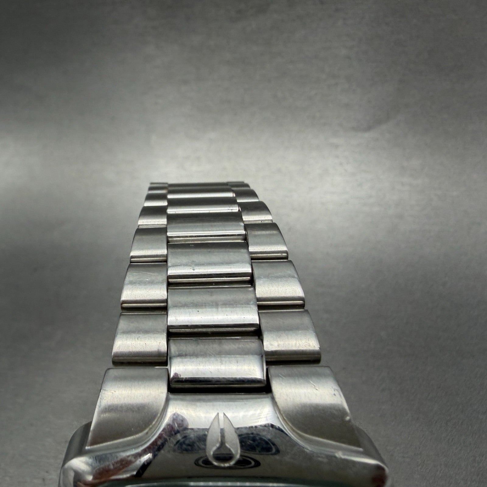 Nixon The Player Watch Men 40mm Black Dial Steel Rectangle New Battery Diamond4