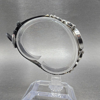 Coach Watch Women 22mmm Silver Dial Steel Round Leather W024PARTS11