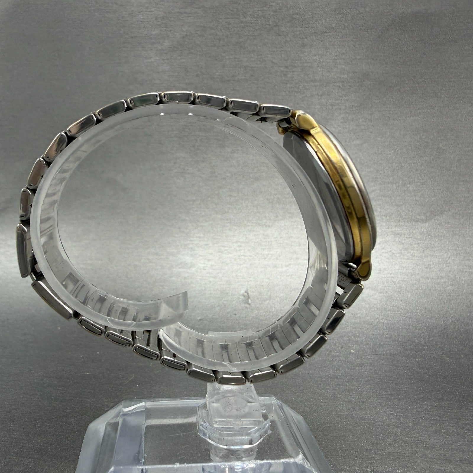 Seiko Avenue Watch Men 31mm Champagne Dial Two Tone Round 7N01-6F50 New Battery8