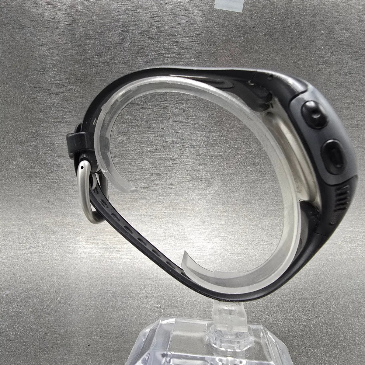 Nike Triax Speed 50 Bowerman Watch Men 45mm Black Gray Digital Alarm ChronoPARTS9