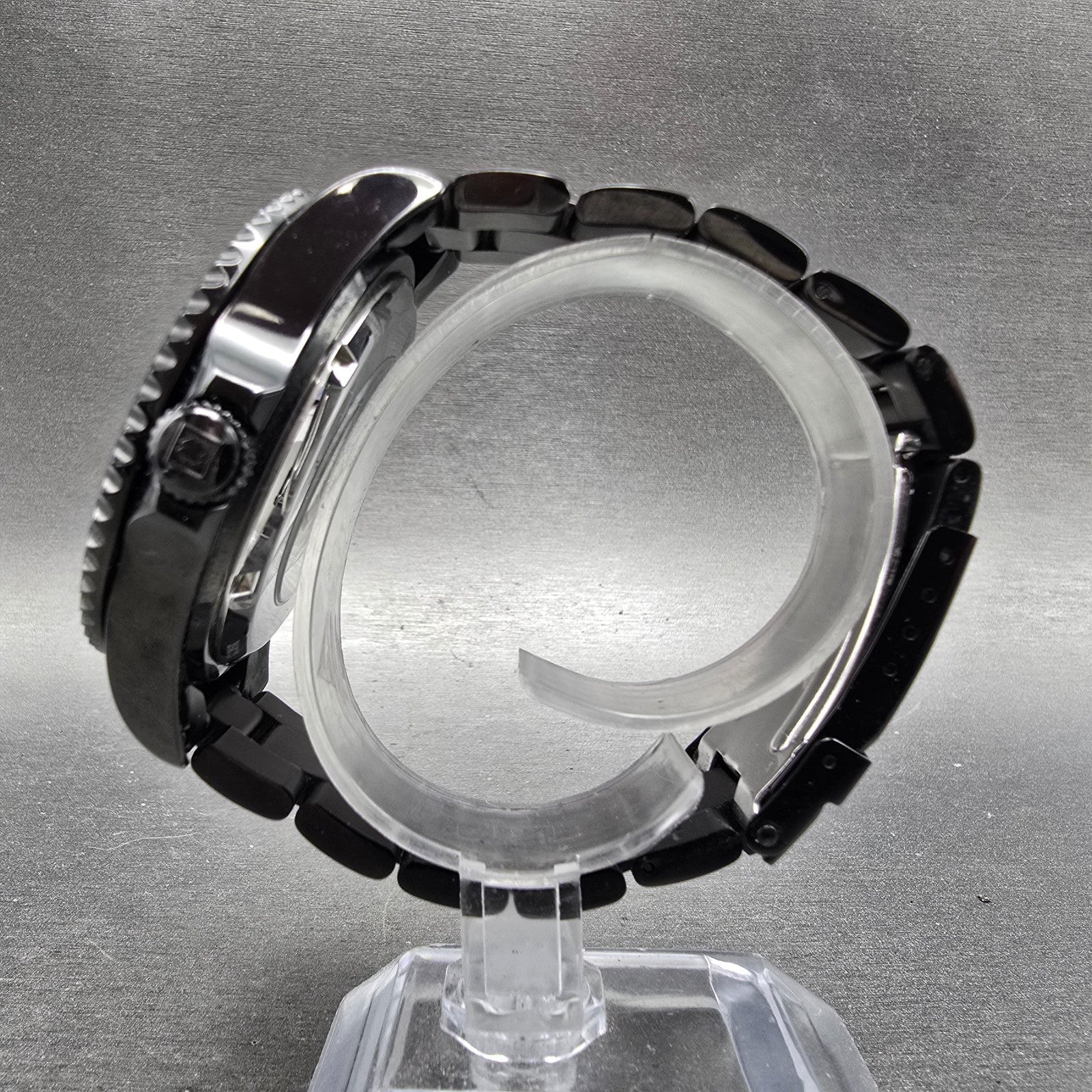 Invicta Pro Diver Automatic Watch Men 46mm Black Dial Black Round 35039 Runs6