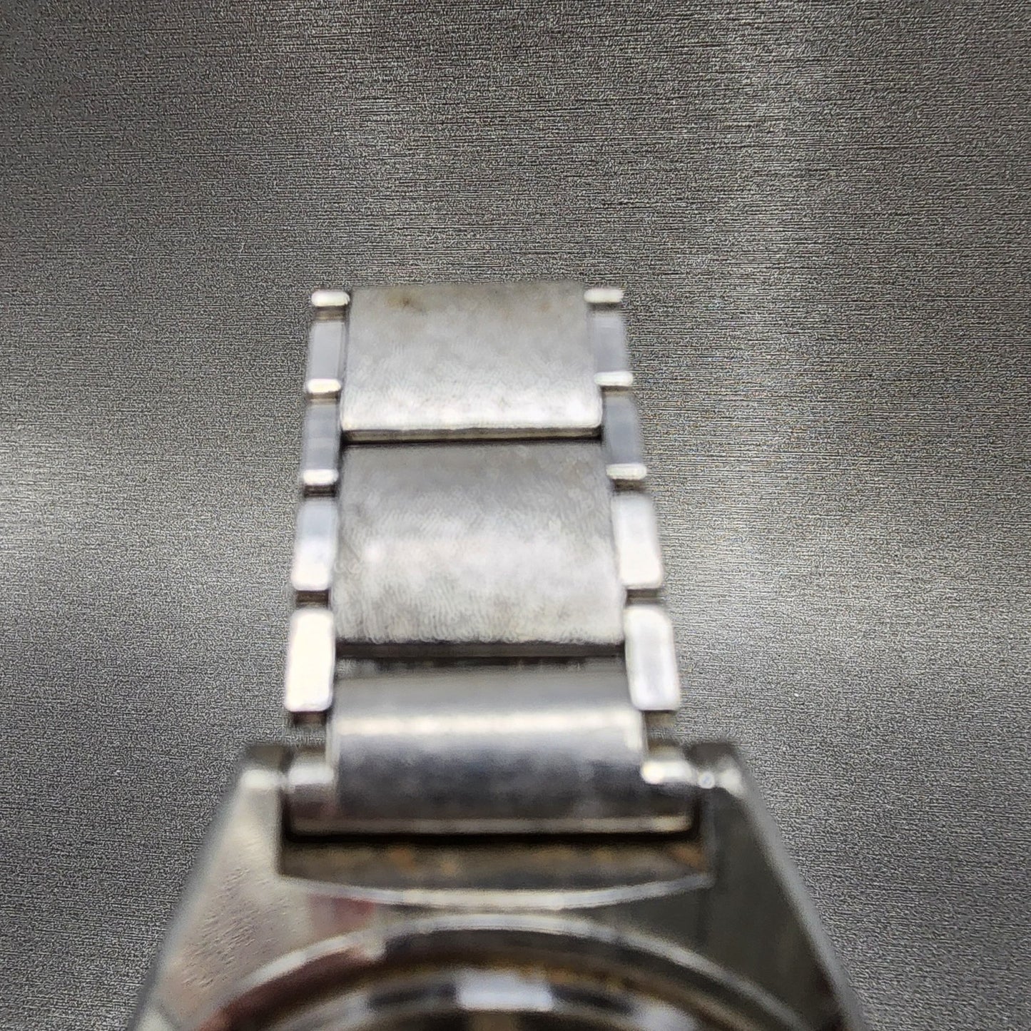 Seiko 5 Actus Watch Men 38mm Gray Dial Silver Tone Daydate 70198010 PARTS5