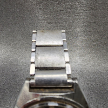 Seiko 5 Actus Watch Men 38mm Gray Dial Silver Tone Daydate 70198010 PARTS5