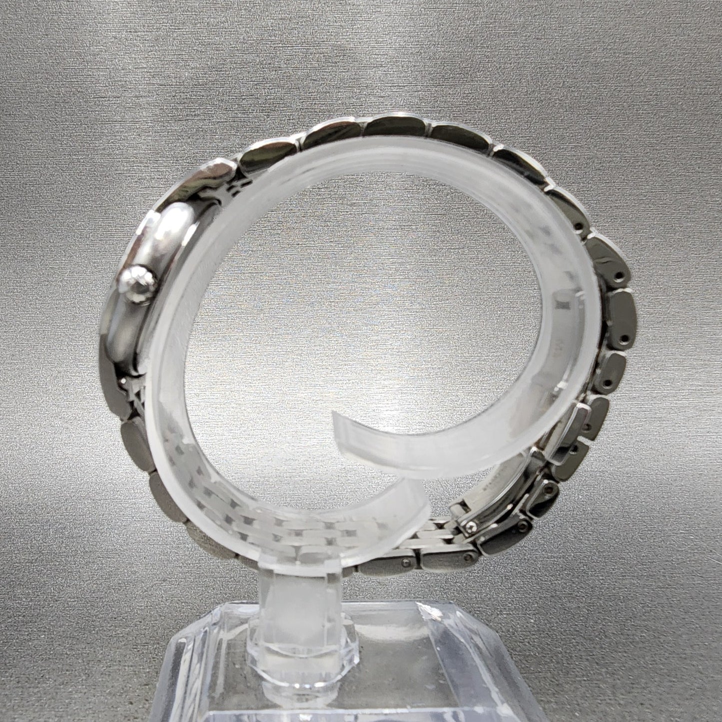 Tissot Ring Watch Women 28mm Blue Dial Steel Date Round R420/320 New Batt6