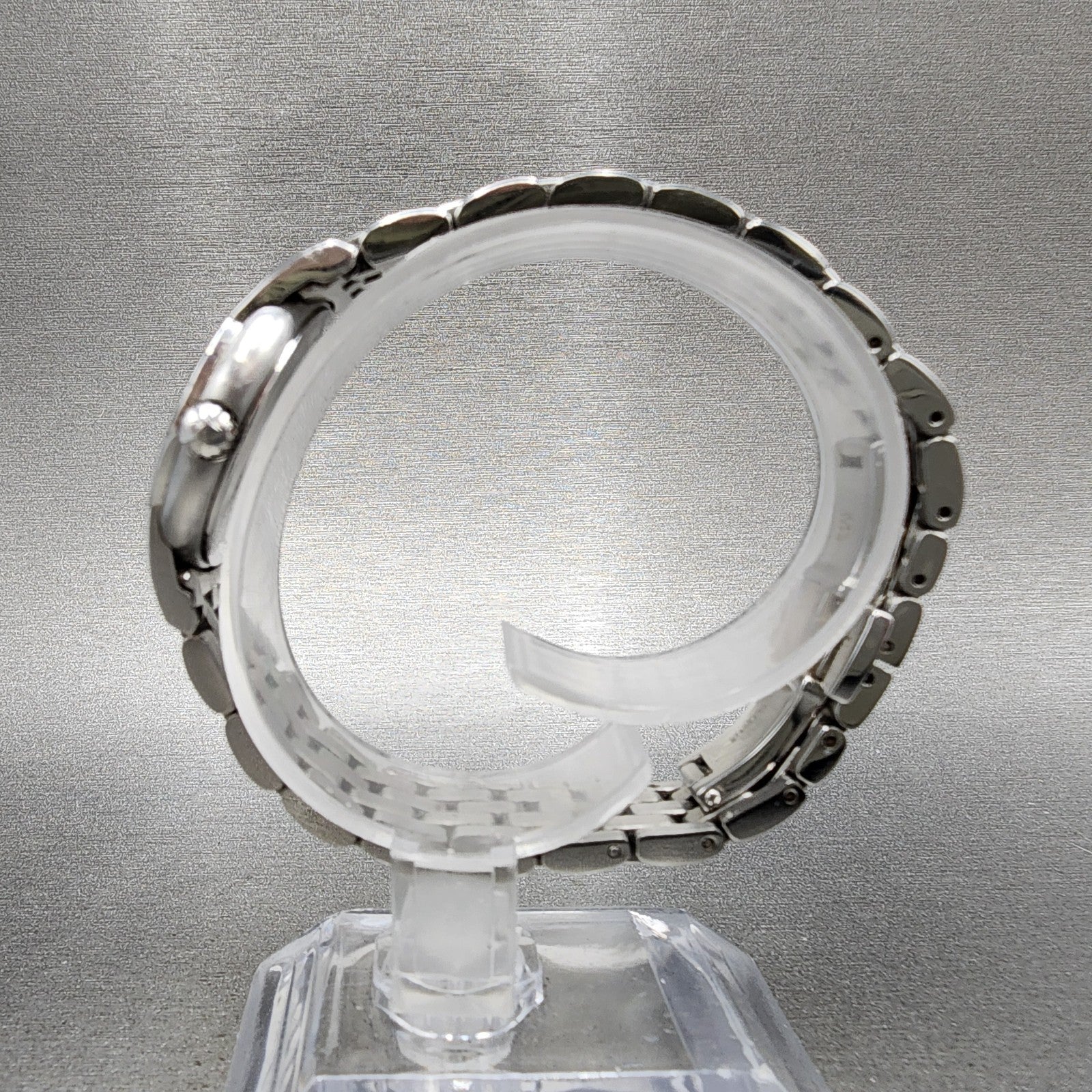Tissot Ring Watch Women 28mm Blue Dial Steel Date Round R420/320 New Batt6