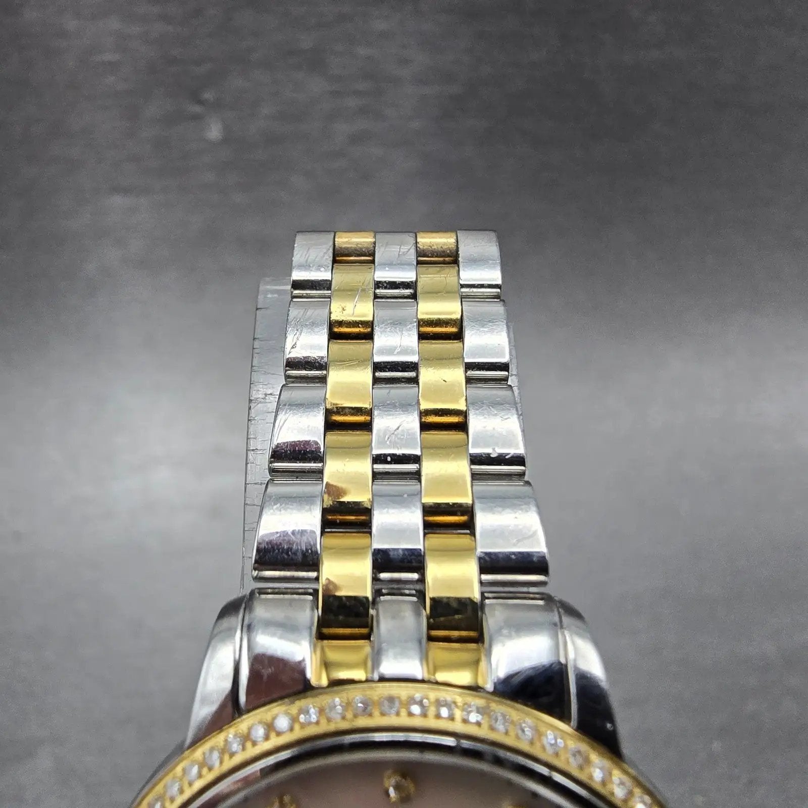 Raymond Weil Toccata Watch Women 29mm MOP Dial Two Tone Date 5988 New Battery4