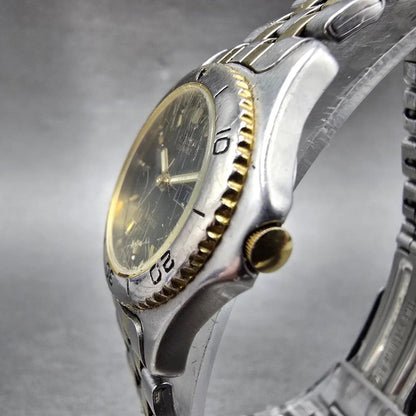 Citizen Dive Watch Women 27mm Black Dial Two Tone Daydate 6000-K06487 NewBattery2