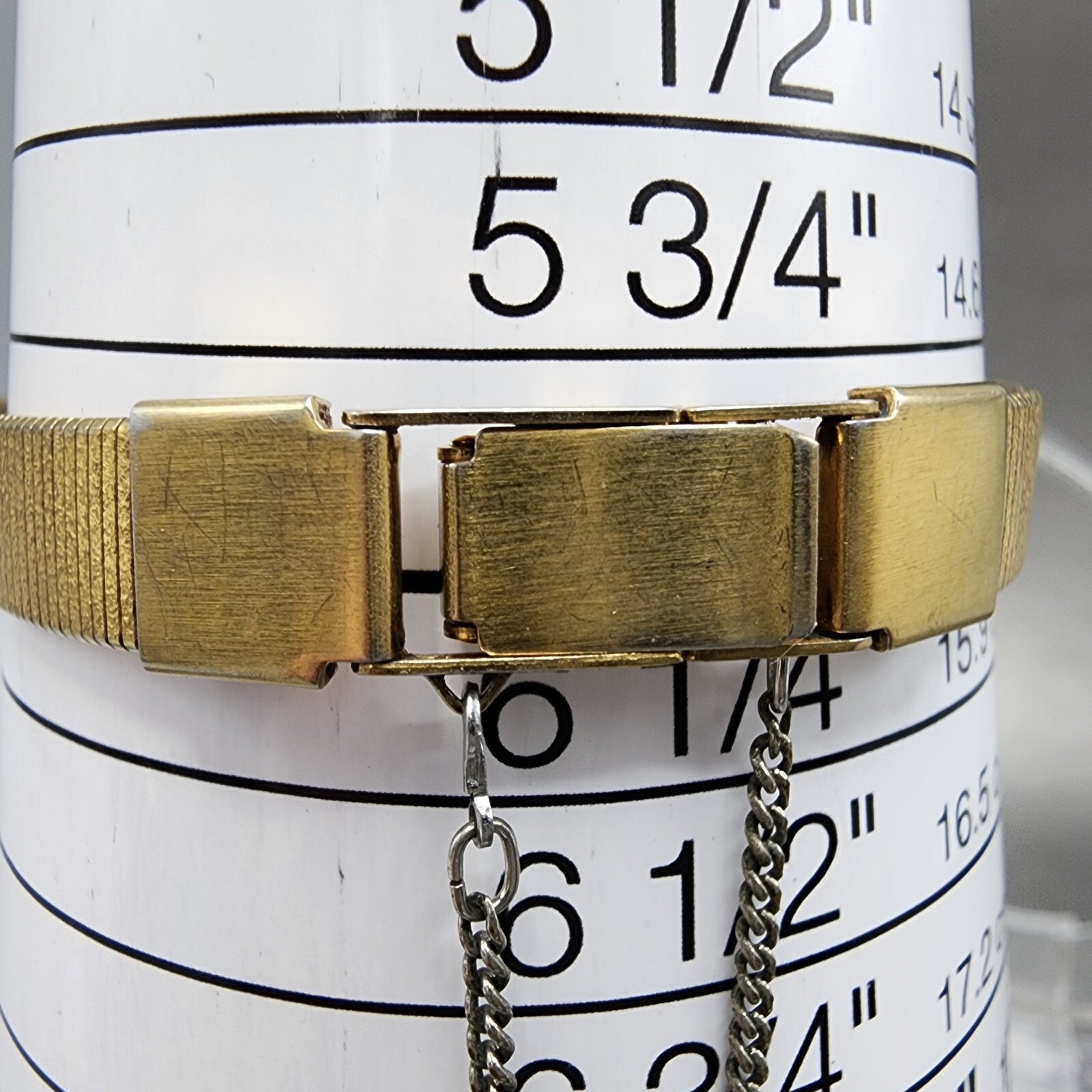 Seiko Watch Women 20mm White Dial Gold Tone Round 8Y210020 New Battery9