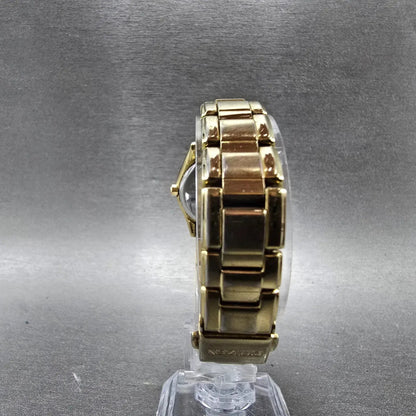 Citizen Eco-Drive Watch Women 26mm MOP Dial Gold Tone Date E013-S076404 Runs7