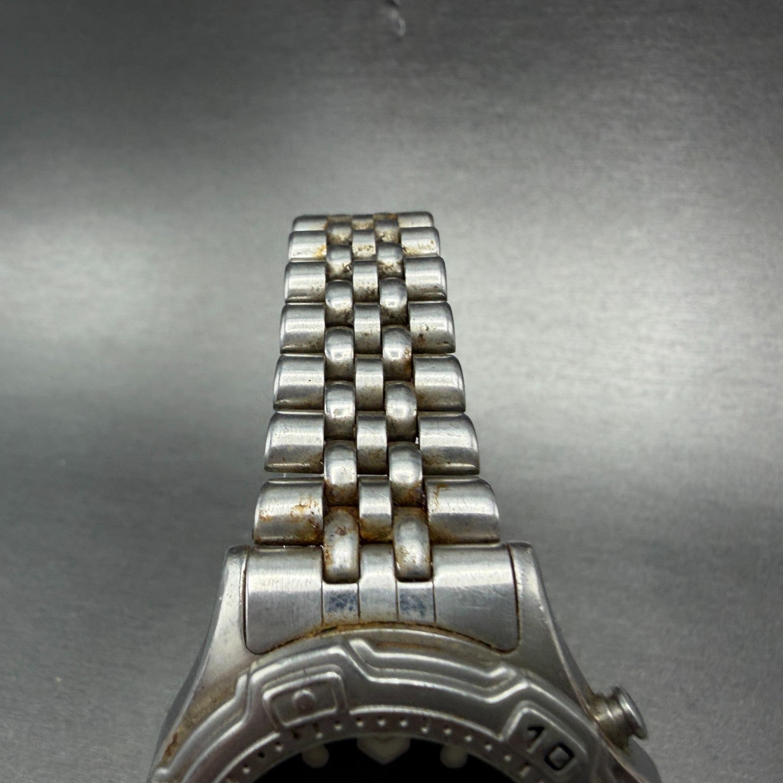 Casio Illunimator Dive Watch Men 39mm Black Dial Silver Tone MD-781 READ!!!!!!!4