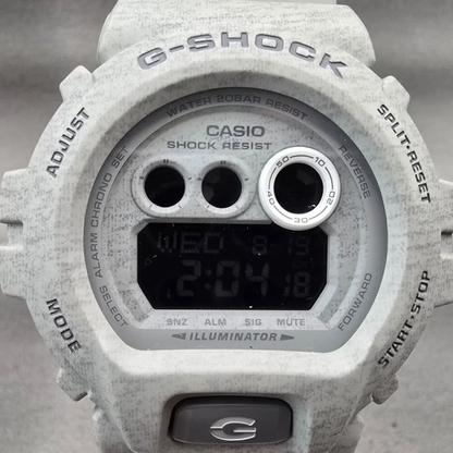 Casio G-Shock GD-X6900HT Watch Men 54mm Gray Dial Gray Chrono Alarm New Battery1