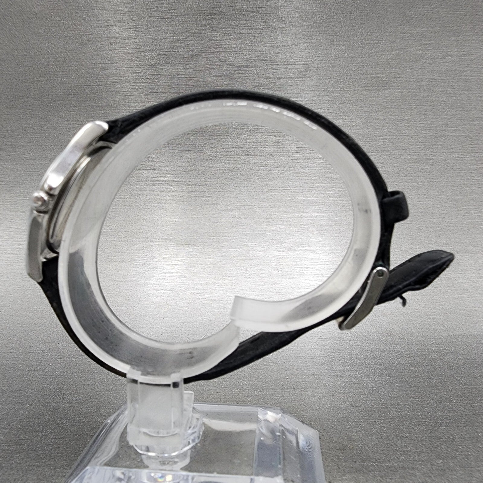 Movado Museum Watch Women 28mm Black Dial Steel Round New Battery 84E408236
