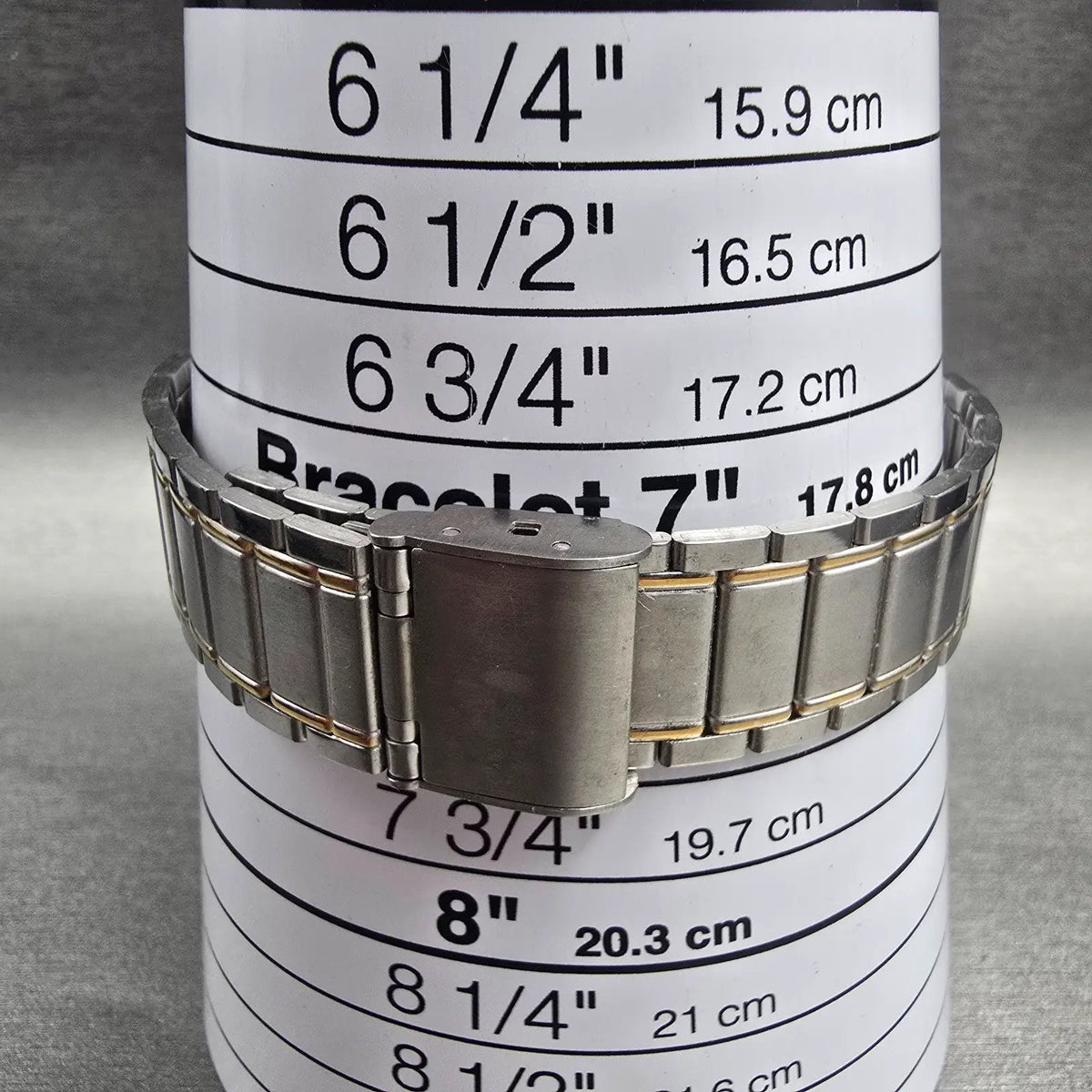 Seiko Spirit Watch Men 33mm Champagne Dial Two Tone Round 7N01-6A70 New Battery9