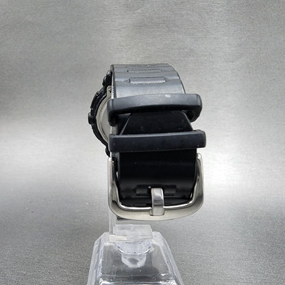 Casio BabyG Watch Women 42mm Cream Dial Black Tone Analog Digital New Battery7