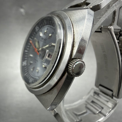 Seiko Matic Lady Watch Women 30mm Silver Dial Silver Tone Date Vinatge  PARTS3
