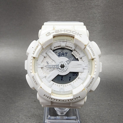 Casio GShock Watch Women 46mm Digital White Tone GMAS110CM New Battery0