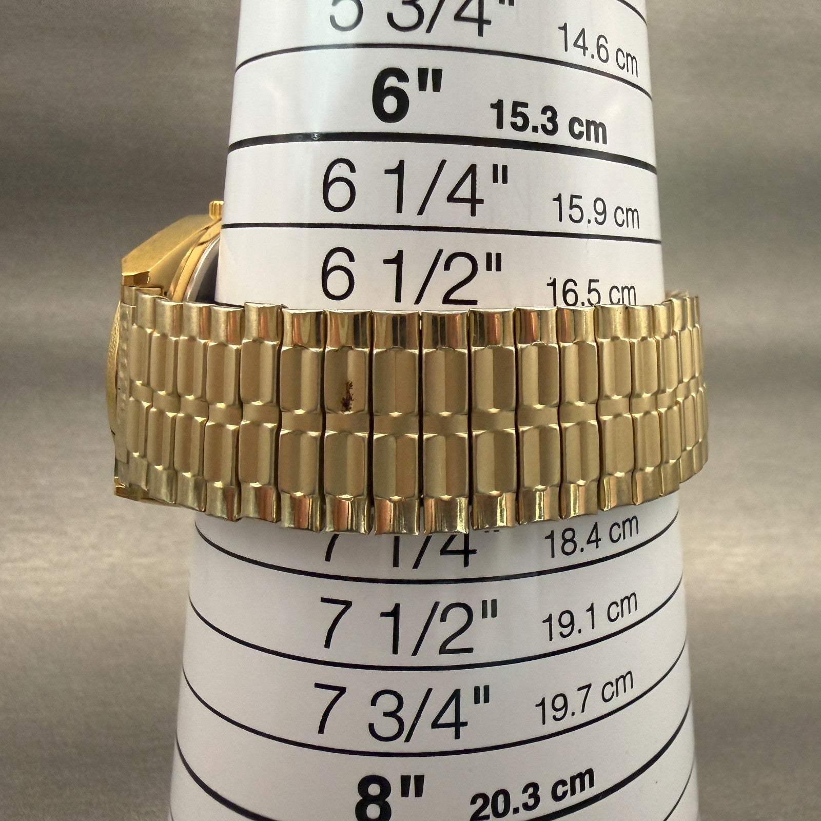 Seiko Watch Men 35mm White Dial Gold Tone Daydate Round V743-9029 New Battery9