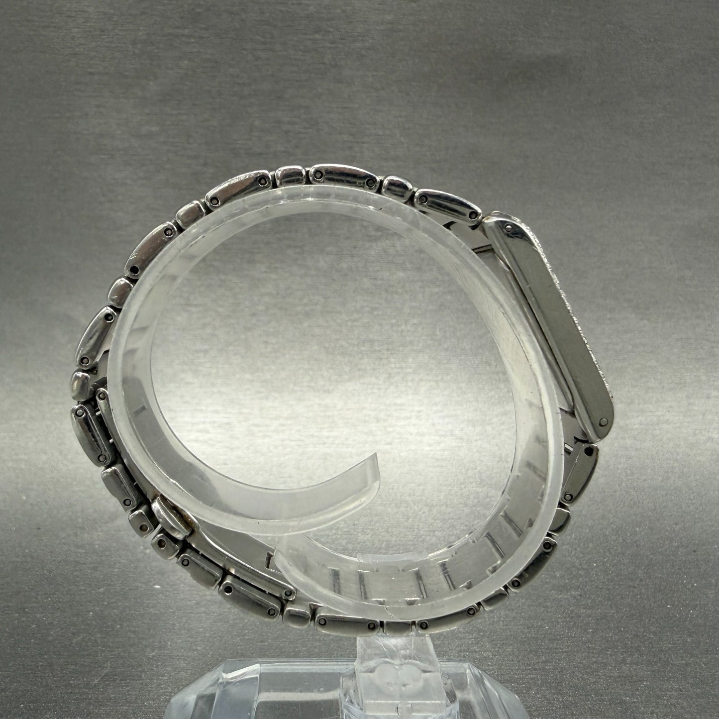 Maurice Lacroix Fiaba Tank Watch Women 19mm MOP Dial Steel Diamonds New Battery8