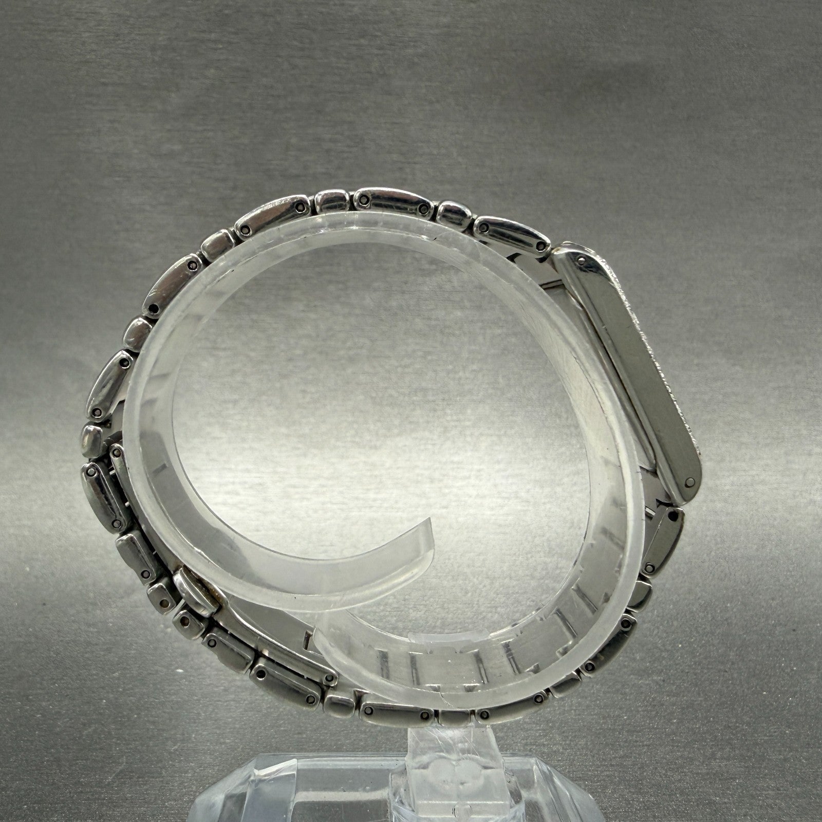 Maurice Lacroix Fiaba Tank Watch Women 19mm MOP Dial Steel Diamonds New Battery8