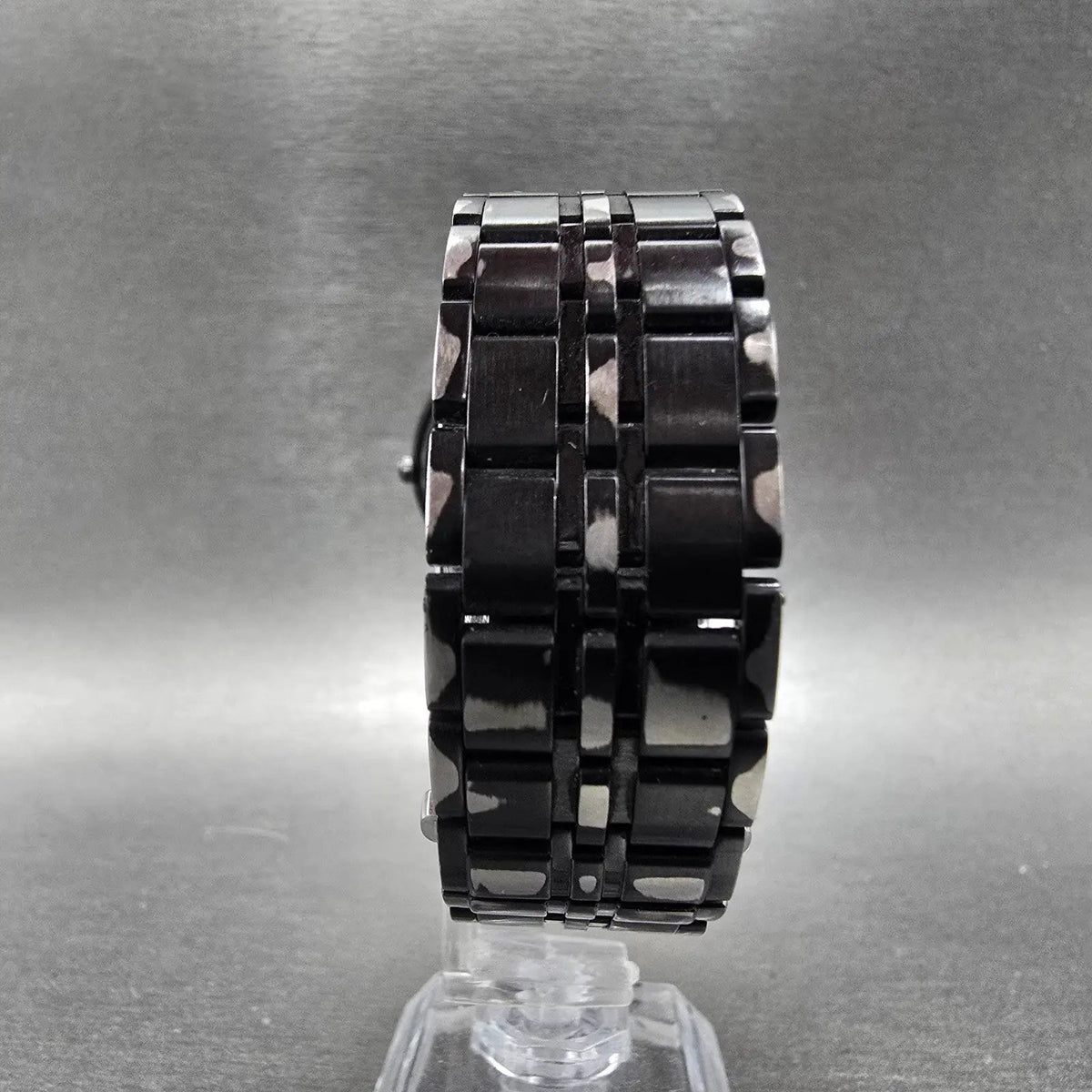 Citizen Stiletto Eco-Drive Watch Men 36mm Black Dial Black Case Round Works JP8