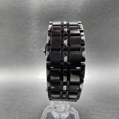 Citizen Stiletto Eco-Drive Watch Men 36mm Black Dial Black Case Round Works JP8