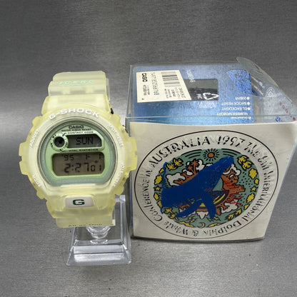 Casio G-Shock DW-6910K Watch Men 50mm Digital Clear Alarm Chrono READ!!!!! ICERC0