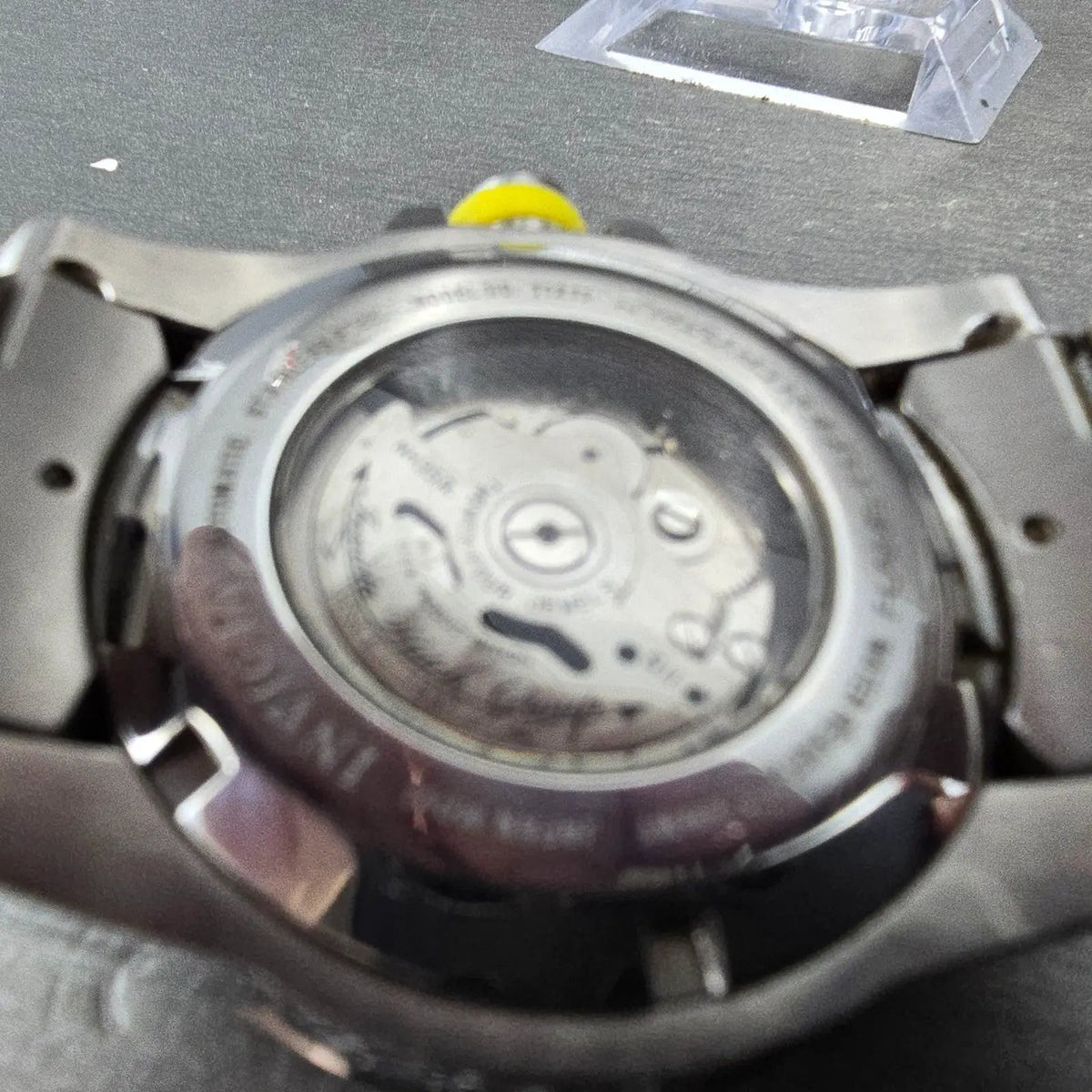 Invicta Pro Diver automatic Watch Men 43mm Yellow Dial Silver Date Round 112119
