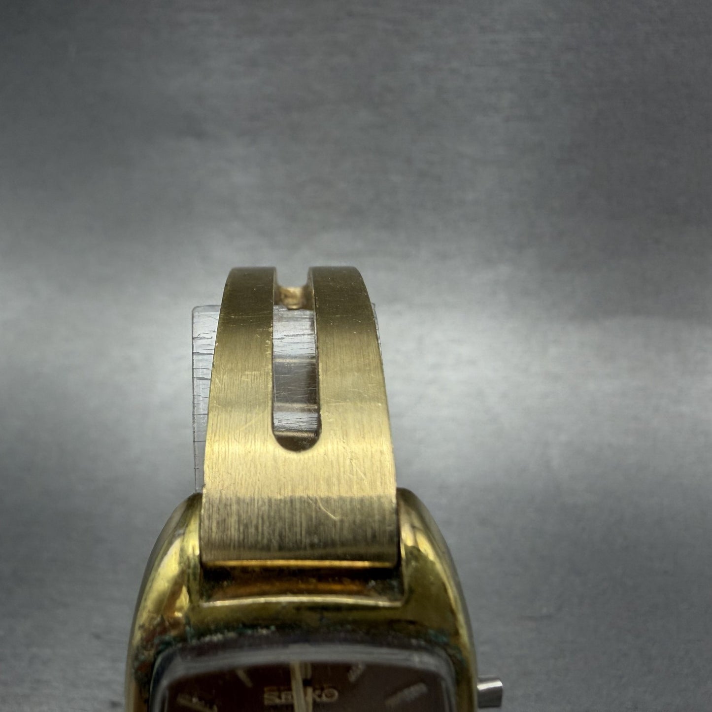 Seiko Automatic Watch Women 23mm Brown Dial Gold Plated Automatic 27063019 PART5