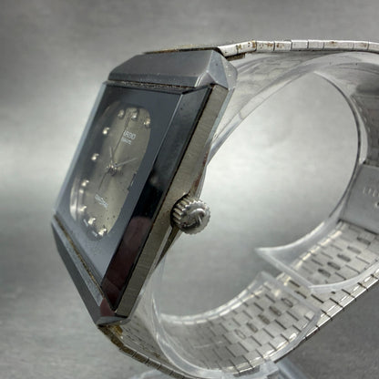 Rado Diastar Watch Men 30mm Silver Dial Tungsten Case Date Rectangle New Battery2