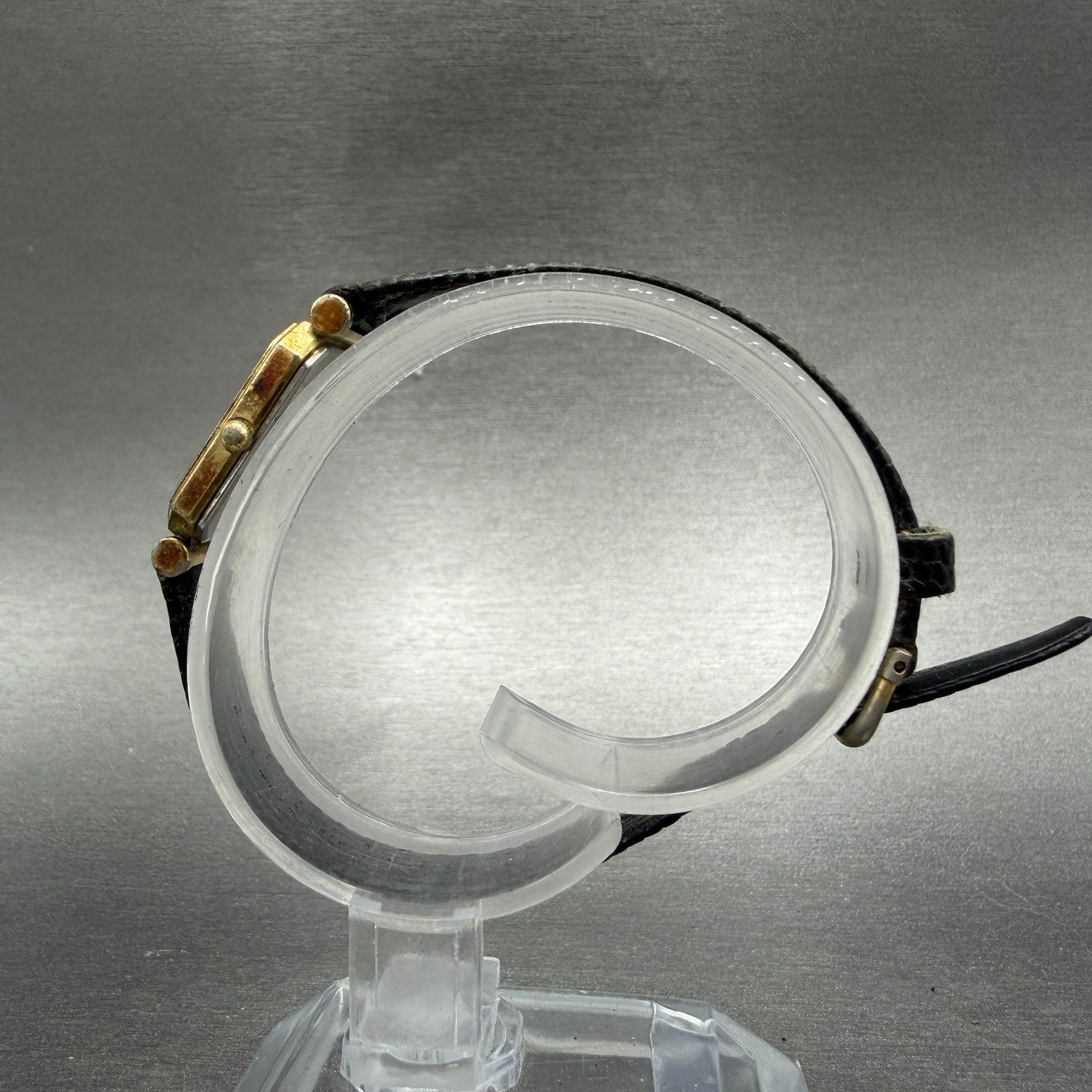 Seiko Lassale Watch Women 14mm Champagne Dial Gold Tone 8420-5839 New Battery6