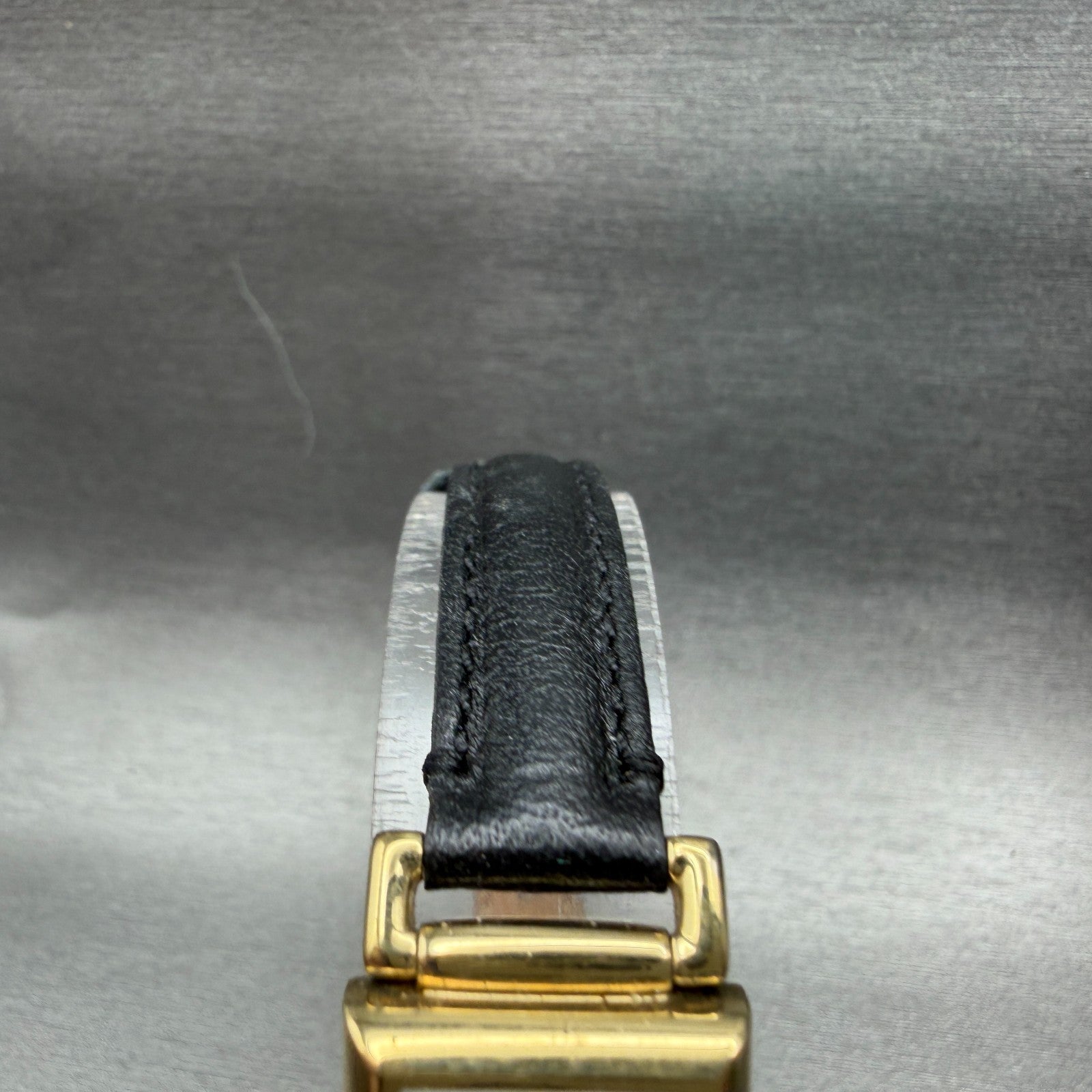 Coach Tank Watch Women 17mm White Dial Gold Tone Rectangle 0312 New Battery4