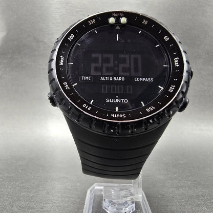 Suunto Core Watch Men 50mm Black Digital Alti Baro Compass Round PARTS6
