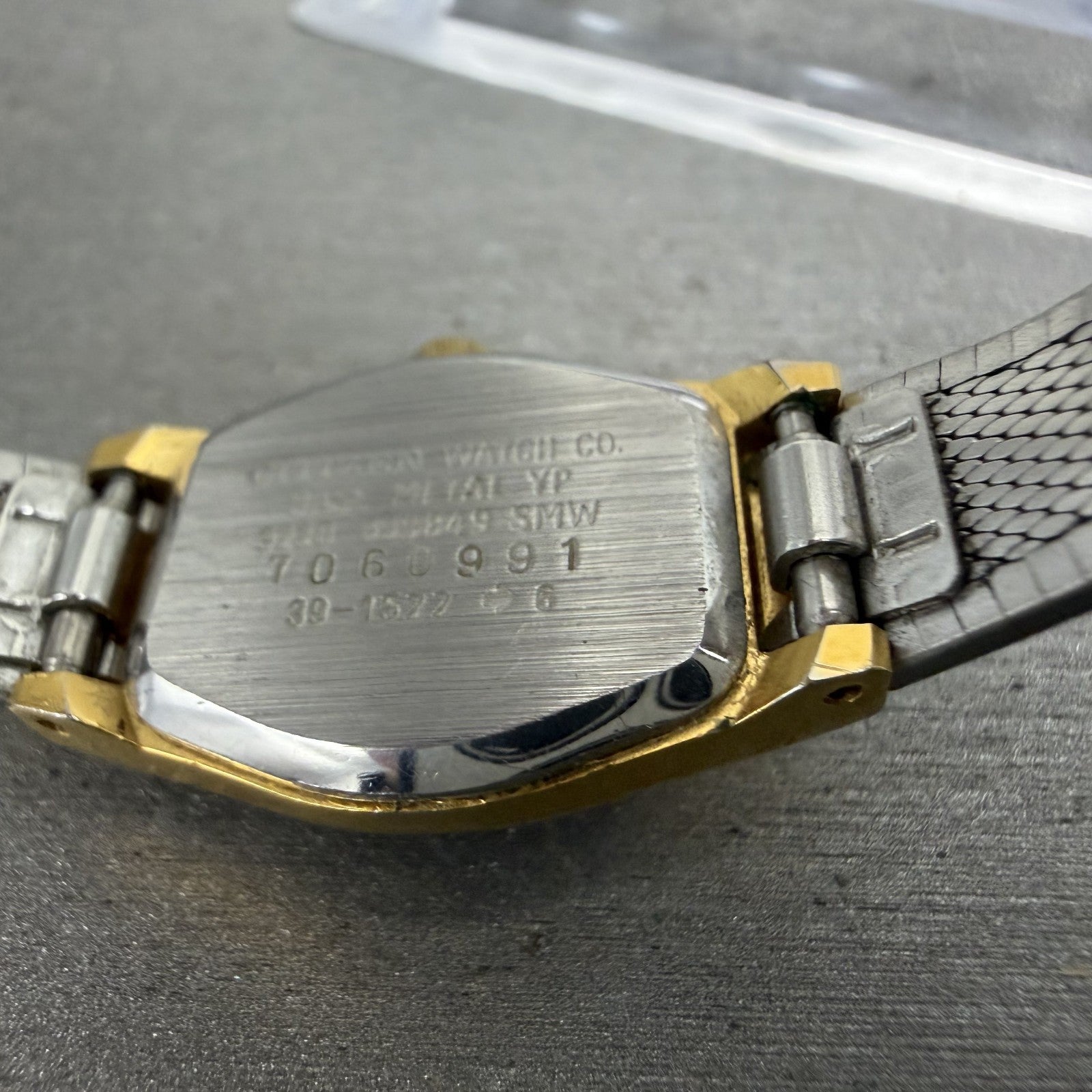 Citizen CQ Watch Women 16mm Black Dial Gold Tone 3220899849 New Battery9