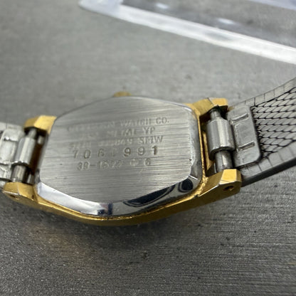 Citizen CQ Watch Women 16mm Black Dial Gold Tone 3220899849 New Battery9