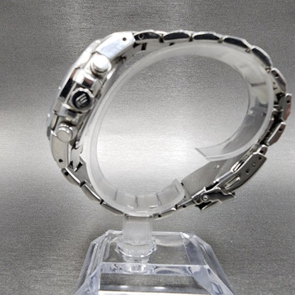 Casio Edifice Chronogrpah Watch Men 46mm White Dial Steel Round EF535DJ New Bat6