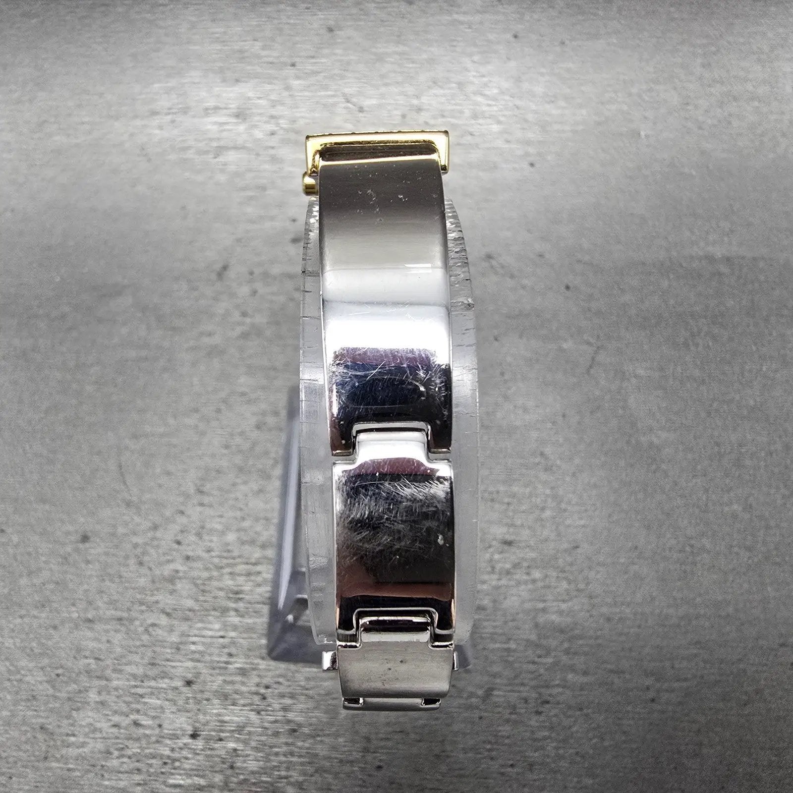 Citizen Eco-Drive Watch Women 14mm Black Dial Two Tone Diamond G620-S044553 Runs7