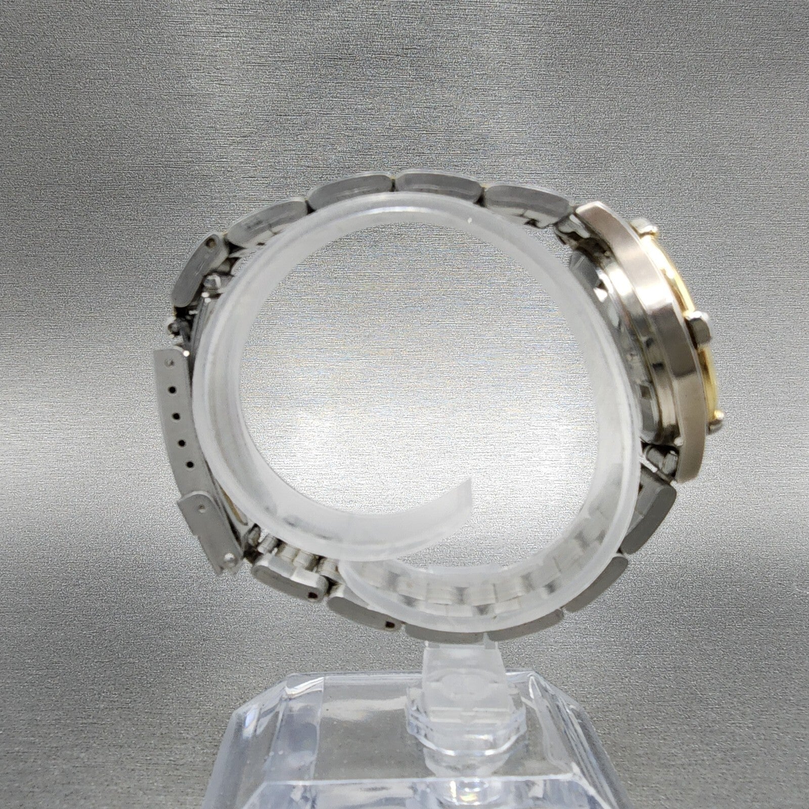 Wenger SAK Design Watch Women 29mm White Dial Two Tone Date Round New Batt A18