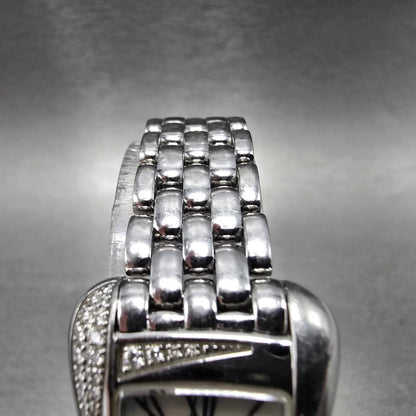 Maurice Lacroix Divina Watch Women 22mm MOP Dial Steel Diamond DV5011 PARTS5