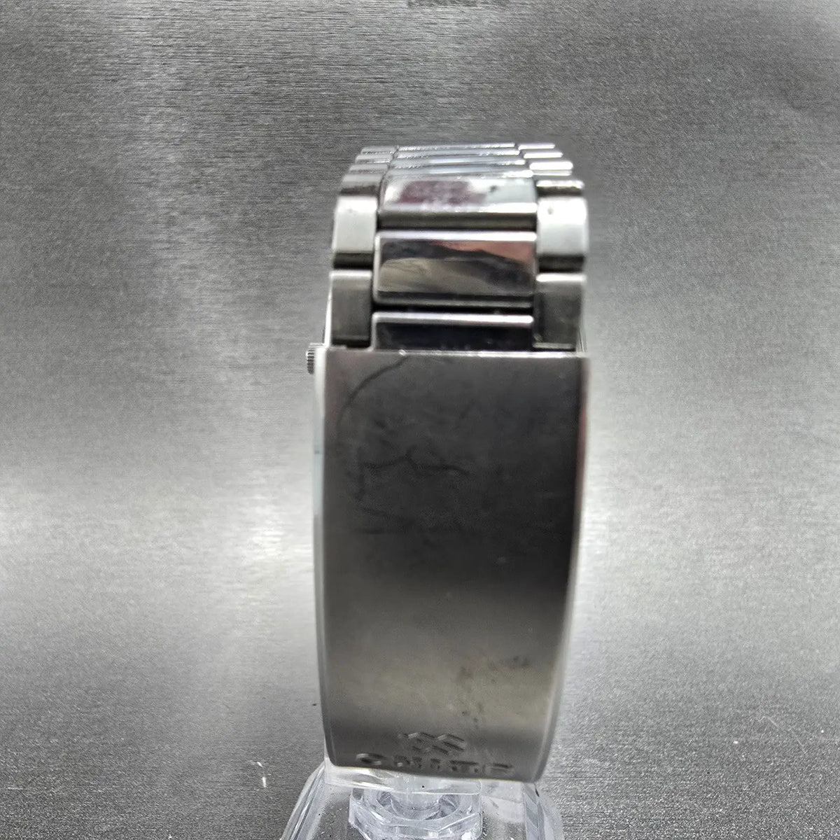Seiko Digital Watch Men 36mm Steel Month Date Vintage 0532-5009 PARTS VTG8