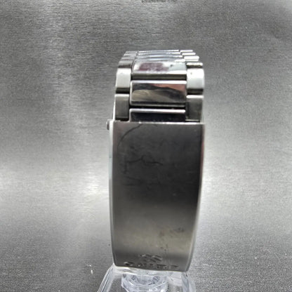 Seiko Digital Watch Men 36mm Steel Month Date Vintage 0532-5009 PARTS VTG8
