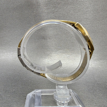 Citizen CQ Watch Women 16mm Champagne Dial Gold Tone 3220324099 New Battery8