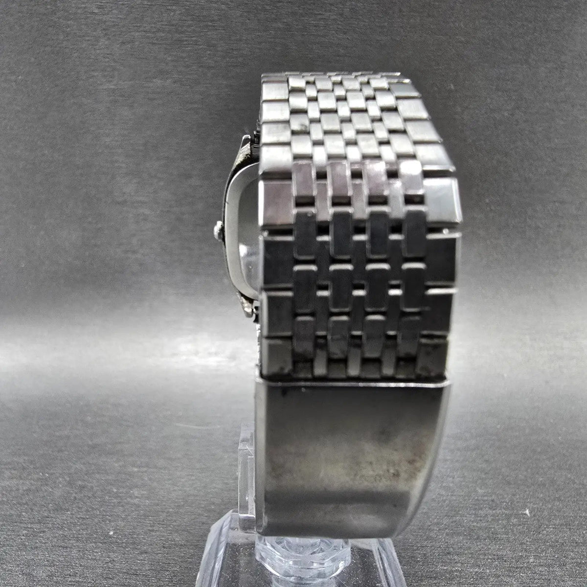 Seiko Watch Men 30mm White Dial Silver Tone Oval 7830-5210 JDM PARTS8